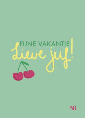 Fijne vakantie lieve juf