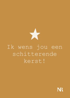Ik wens jou een schitterende kerst
