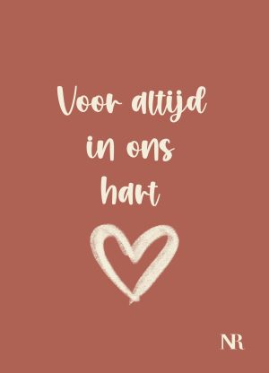 Voor altijd in ons hart
